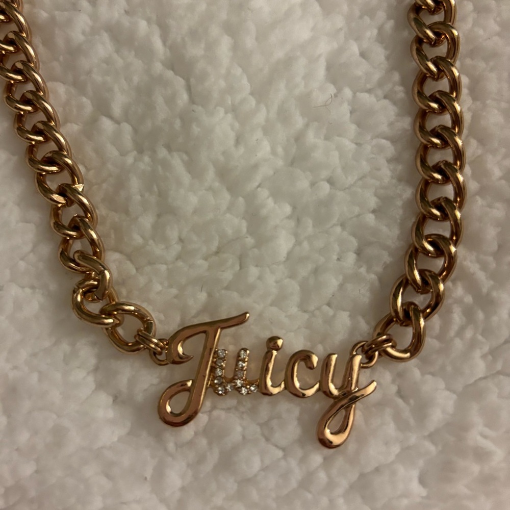 Gold Juicy Couture Necklace
